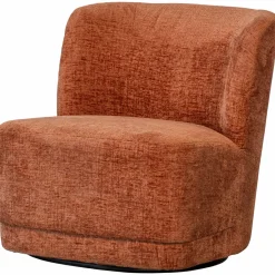 Draaifauteuil Atty Structure Velvet - Blossom - Loft24.nl