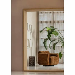 Draaifauteuil BAGGY 3D Chenille - Middenbruin - Loft24.nl