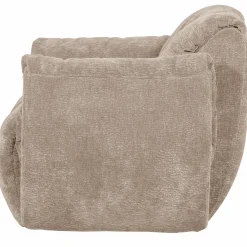 Draaifauteuil BAGGY 3D Chenille - Zand - Loft24.nl