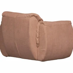 Draaifauteuil BAGGY Gewoven Chinille - Oud Roze - Loft24.nl