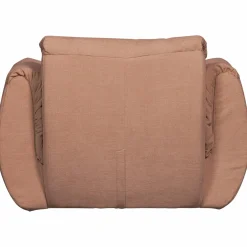 Draaifauteuil BAGGY Gewoven Chinille - Oud Roze - Loft24.nl