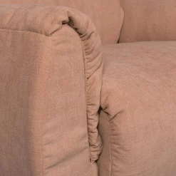 Draaifauteuil BAGGY Gewoven Chinille - Oud Roze - Loft24.nl