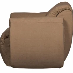 Draaifauteuil BAGGY Gewoven Chinille - Bruin - Loft24.nl