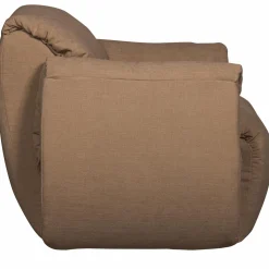 Draaifauteuil BAGGY Gewoven Chinille - Bruin - Loft24.nl