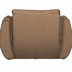 Draaifauteuil BAGGY Gewoven Chinille - Bruin - Loft24.nl