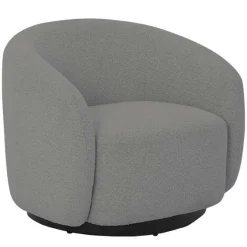 Draaifauteuil Belfast Bouclé - Taupe - Loft24.nl