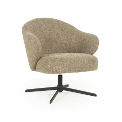 Draaifauteuil Connor - Bruin - Loft24.nl