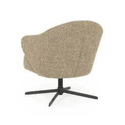 Draaifauteuil Connor - Bruin - Loft24.nl
