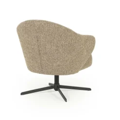 Draaifauteuil Connor - Bruin - Loft24.nl