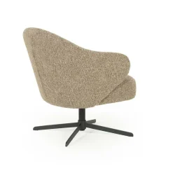 Draaifauteuil Connor - Bruin - Loft24.nl