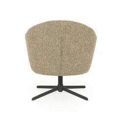 Draaifauteuil Connor - Bruin - Loft24.nl