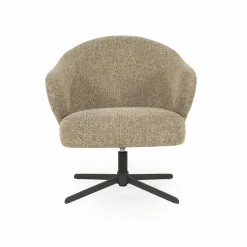 Draaifauteuil Connor - Bruin - Loft24.nl