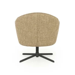 Draaifauteuil Connor - Mosterd - Loft24.nl