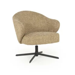 Draaifauteuil Connor - Mosterd - Loft24.nl