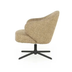 Draaifauteuil Connor - Mosterd - Loft24.nl