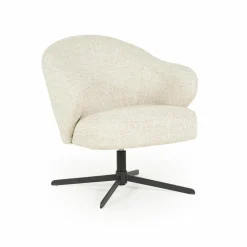 Draaifauteuil Connor - Taupe - Loft24.nl