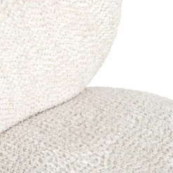 Draaifauteuil Jace Chenille - Creme - Loft24.nl