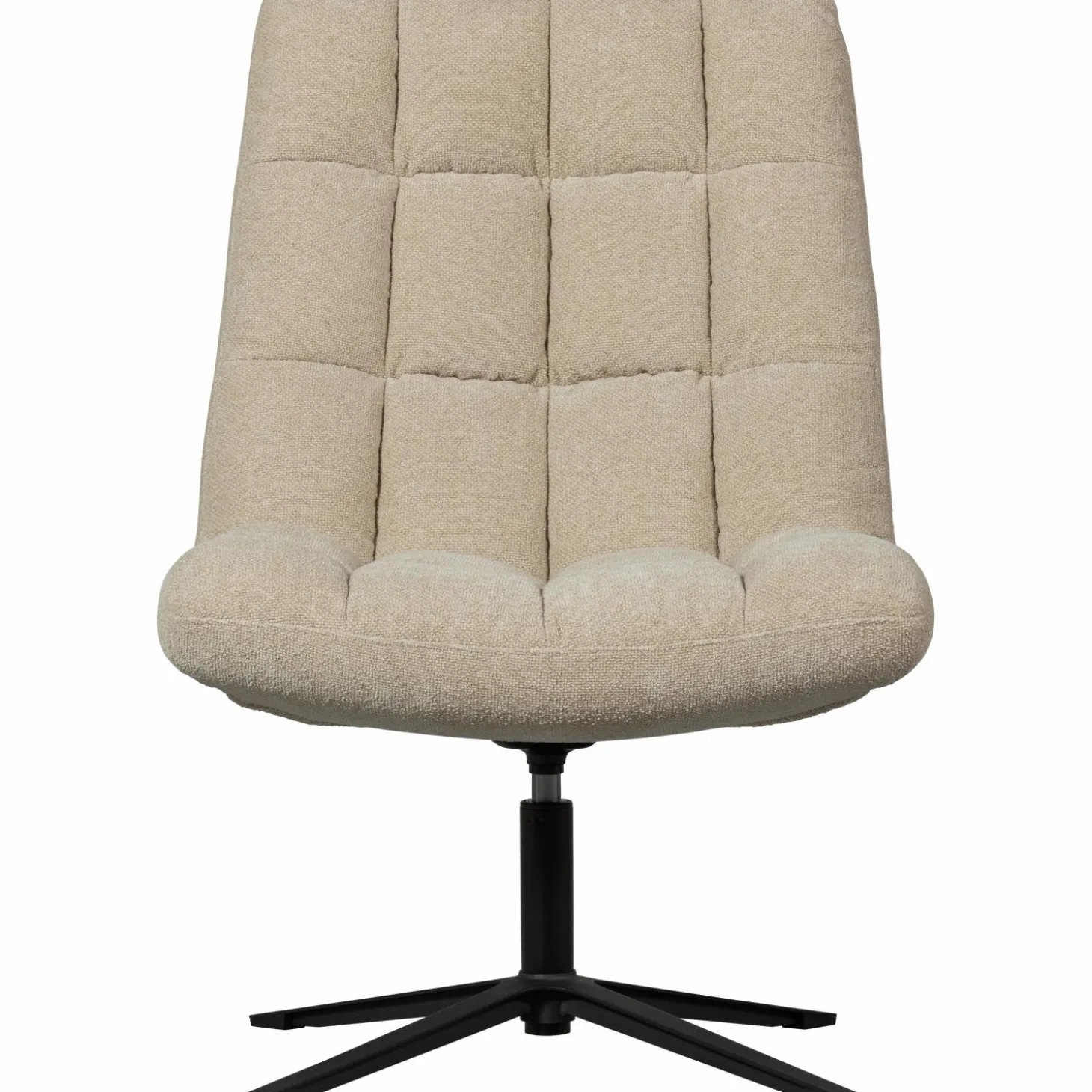 Draaifauteuil Job Bouclé - Zand - Loft24.nl