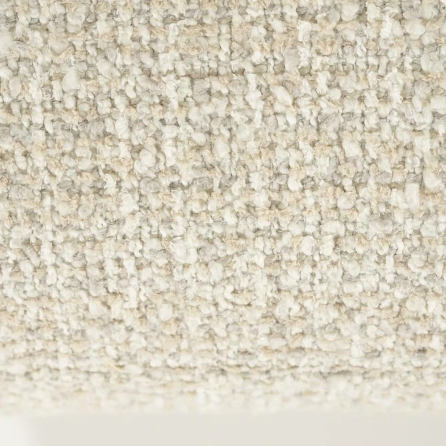 Draaifauteuil Jordan Grove Bouclé - Beige - Loft24.nl