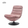 Draaifauteuil Marano Chenille - Roze - Loft24.nl