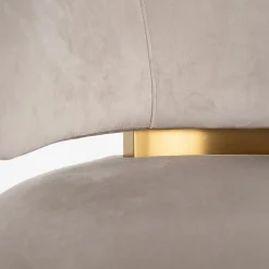 Draaifauteuil Maxime Velvet - Khaki - Loft24.nl