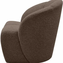 Draaifauteuil Mojo Bouclé - Bruin - Loft24.nl