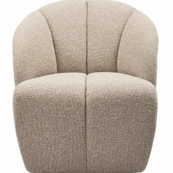 Draaifauteuil Mojo Bouclé - Beige - Loft24.nl
