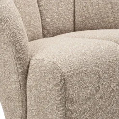 Draaifauteuil Mojo Bouclé - Beige - Loft24.nl
