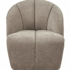 Draaifauteuil Mojo Geweven Rib - Zand - Loft24.nl