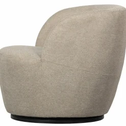 Draaifauteuil Serra Geweven - Zand - Loft24.nl