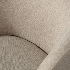 Draaifauteuil Serra Geweven - Zand - Loft24.nl