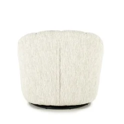 Draaifauteuil Sogno Geweven stof - Beige - Loft24.nl