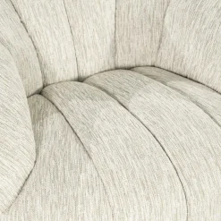 Draaifauteuil Sogno Geweven stof - Beige - Loft24.nl