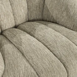 Draaifauteuil Sogno Geweven stof - Taupe - Loft24.nl