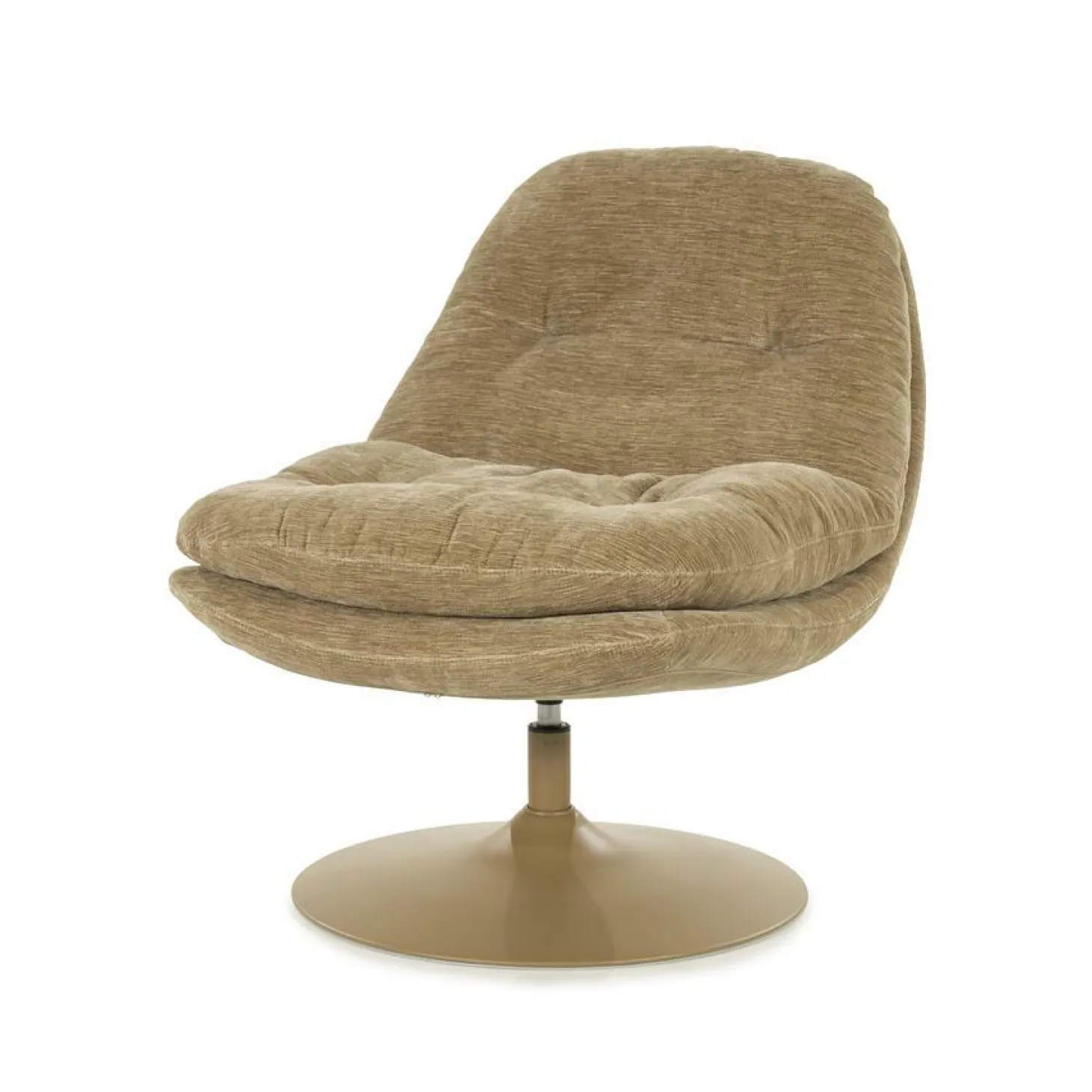 Draaifauteuil Tromba - Taupe - Loft24.nl