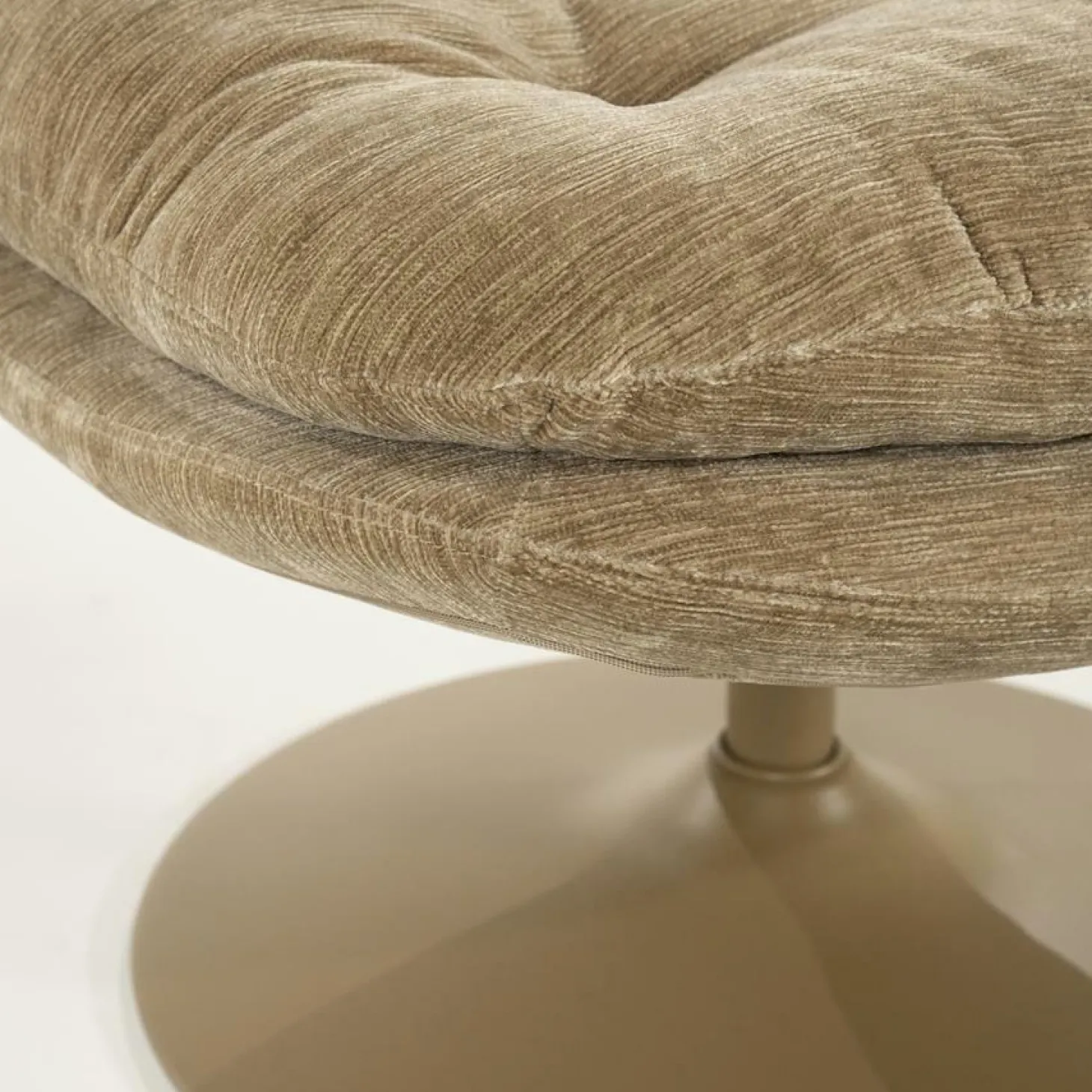 Draaifauteuil Tromba - Taupe - Loft24.nl