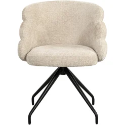 Draaistoel Kayla cream unicorn (Unicorn 11 cream) - Loft24.nl