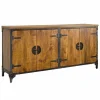 Dressoir Basto 180 cm Mangohout - Loft24.nl