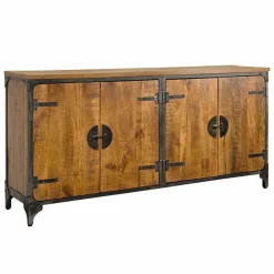 Dressoir Basto 180 cm Mangohout - Loft24.nl