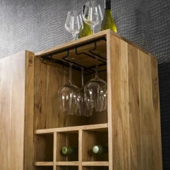 Dressoir Block Massief Acaciahout 180cm - Naturel - Loft24.nl