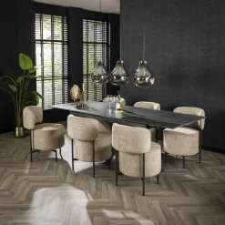 Dressoir Block Massief Acaciahout 180cm - Naturel - Loft24.nl