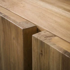 Dressoir Block Massief Acaciahout 180cm - Naturel - Loft24.nl