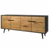 Dressoir Bresso Eiken 200cm - Loft24.nl