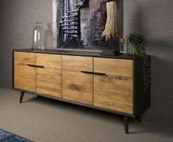 Dressoir Bresso Eiken 200cm - Loft24.nl