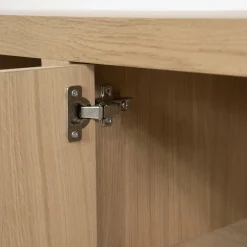 Dressoir Helsinki Eikenhout 200 cm - Naturel - Loft24.nl