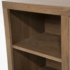 Dressoir Helsinki Eikenhout 200 cm - Lichtbruin - Loft24.nl