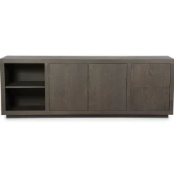 Dressoir Helsinki Eikenhout 200 cm - Bruin - Loft24.nl