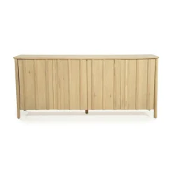 Dressoir Jake Eikenhout 183cm - Naturel - Loft24.nl