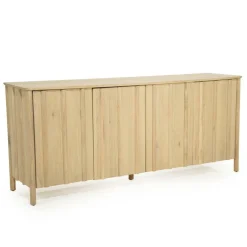 Dressoir Jake Eikenhout 183cm - Naturel - Loft24.nl