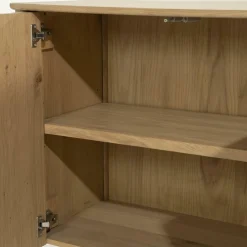 Dressoir Jake Eikenhout 183cm - Naturel - Loft24.nl